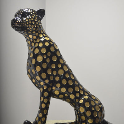 Golden Majestic Leopard