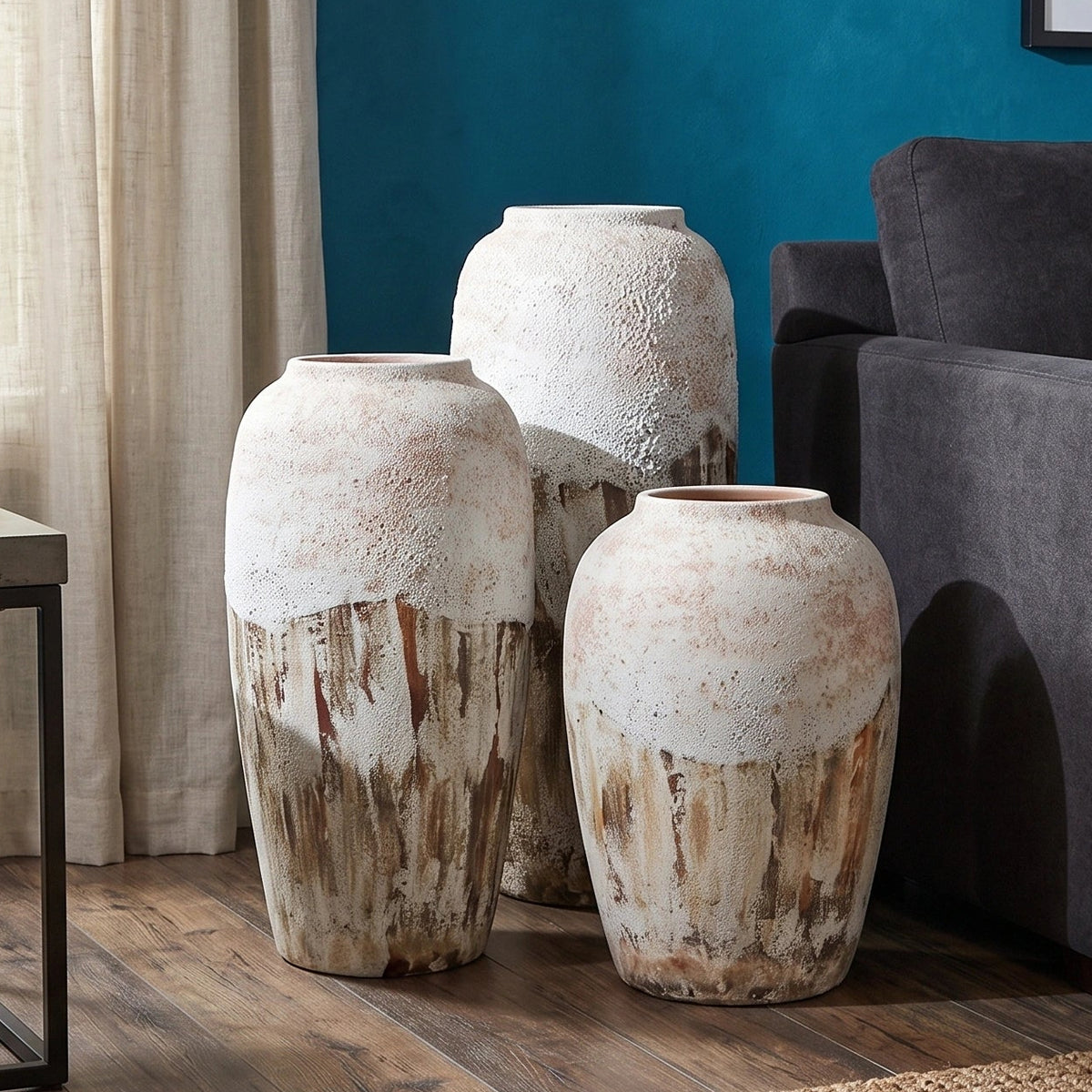 Heritage Bloom Ceramic Vase