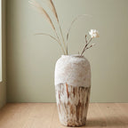 Heritage Bloom Ceramic Vase