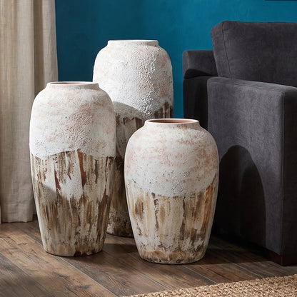 Heritage Bloom Ceramic Vase