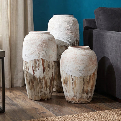 Heritage Bloom Ceramic Vase