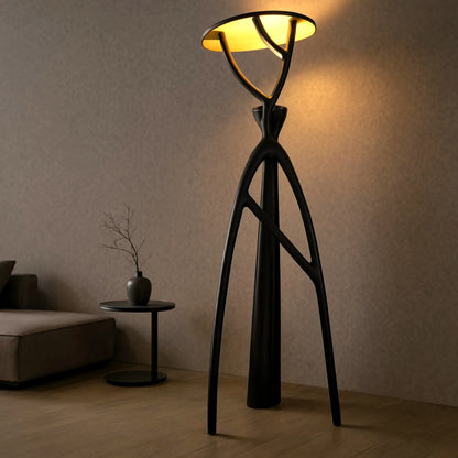 Intertwined Floor Sculpture Lamp