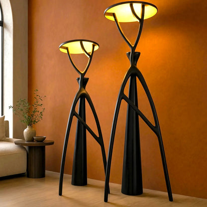 Intertwined Floor Sculpture Lamp
