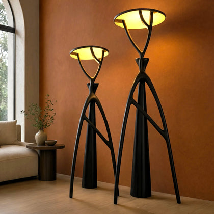Intertwined Floor Sculpture Lamp