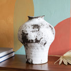 Ivory Ash Ceramic Vase