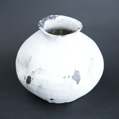 Ivory Ash Ceramic Vase