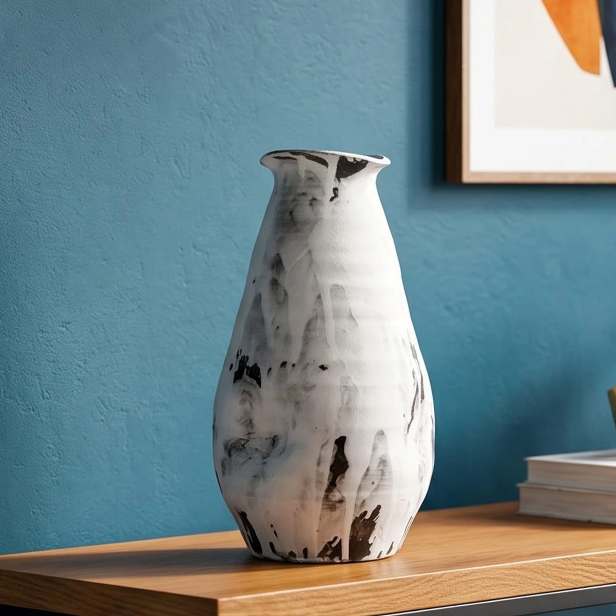 Ivory Ash Ceramic Vase
