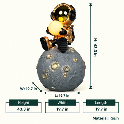 Lunar Glow Astronaut Lamp