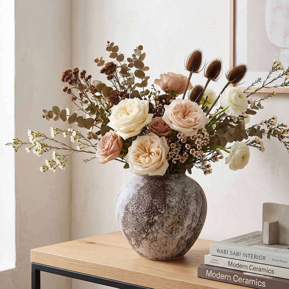 Mineral Glaze Ceramic Vase