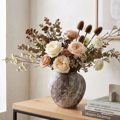 Mineral Glaze Ceramic Vase