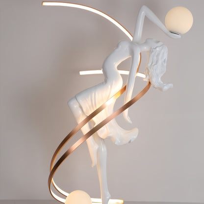 Liberty Sculpture Floor Lamp