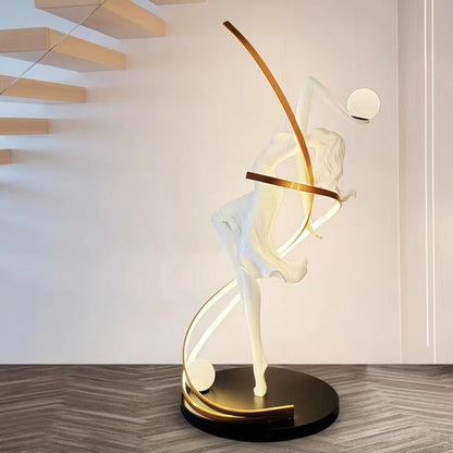 Liberty Sculpture Floor Lamp