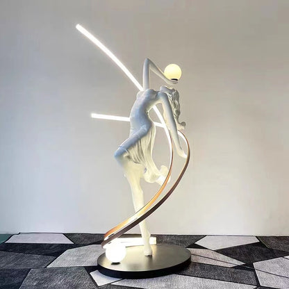 Liberty Sculpture Floor Lamp