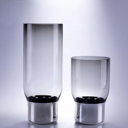 Modern Grey Elegance Vase