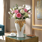 Orbit Bloom Decorative Jar large size side angle