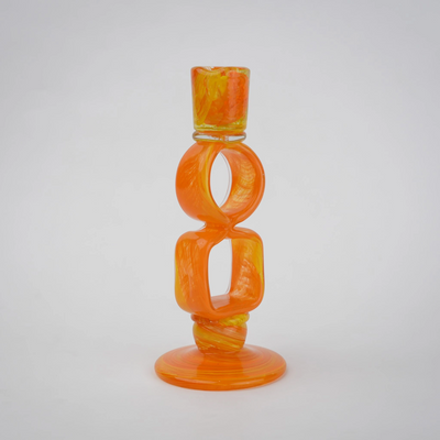 Orbit Glass Candle Holder