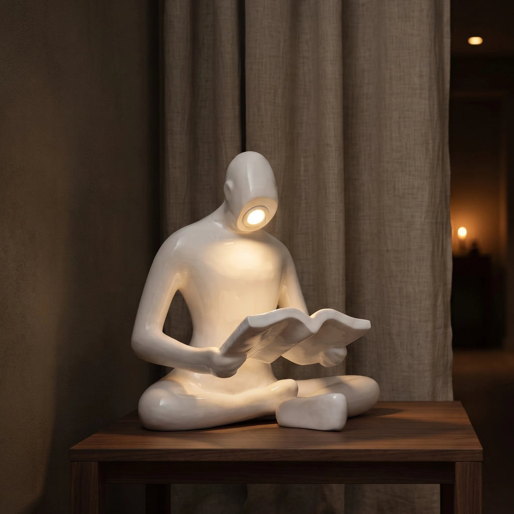 Reading Glow Sculpture Lamp