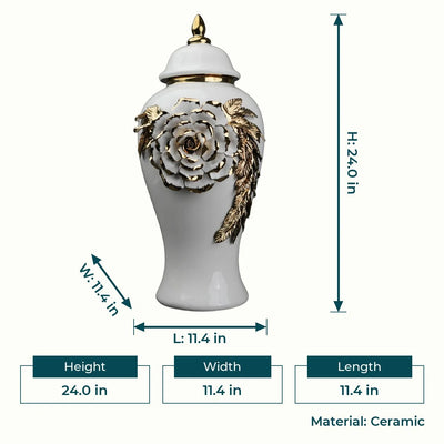 Regal Bloom Jar
