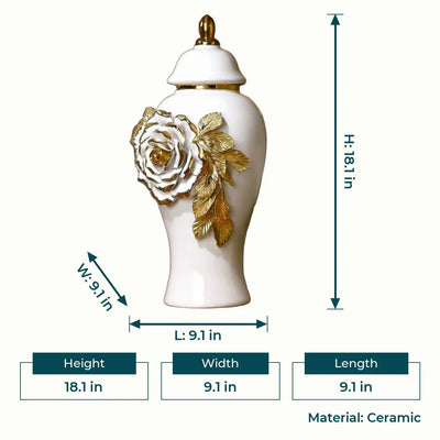 Regal Bloom Jar