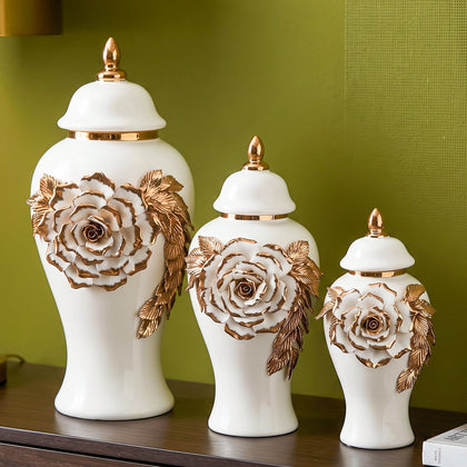 Regal Bloom Jar