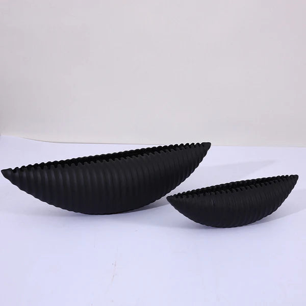Modern neutral decorative object for contemporary home styling