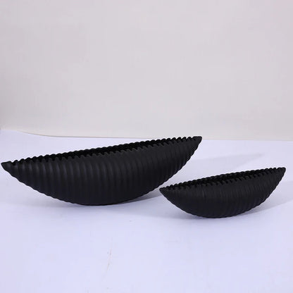Modern neutral decorative object for contemporary home styling