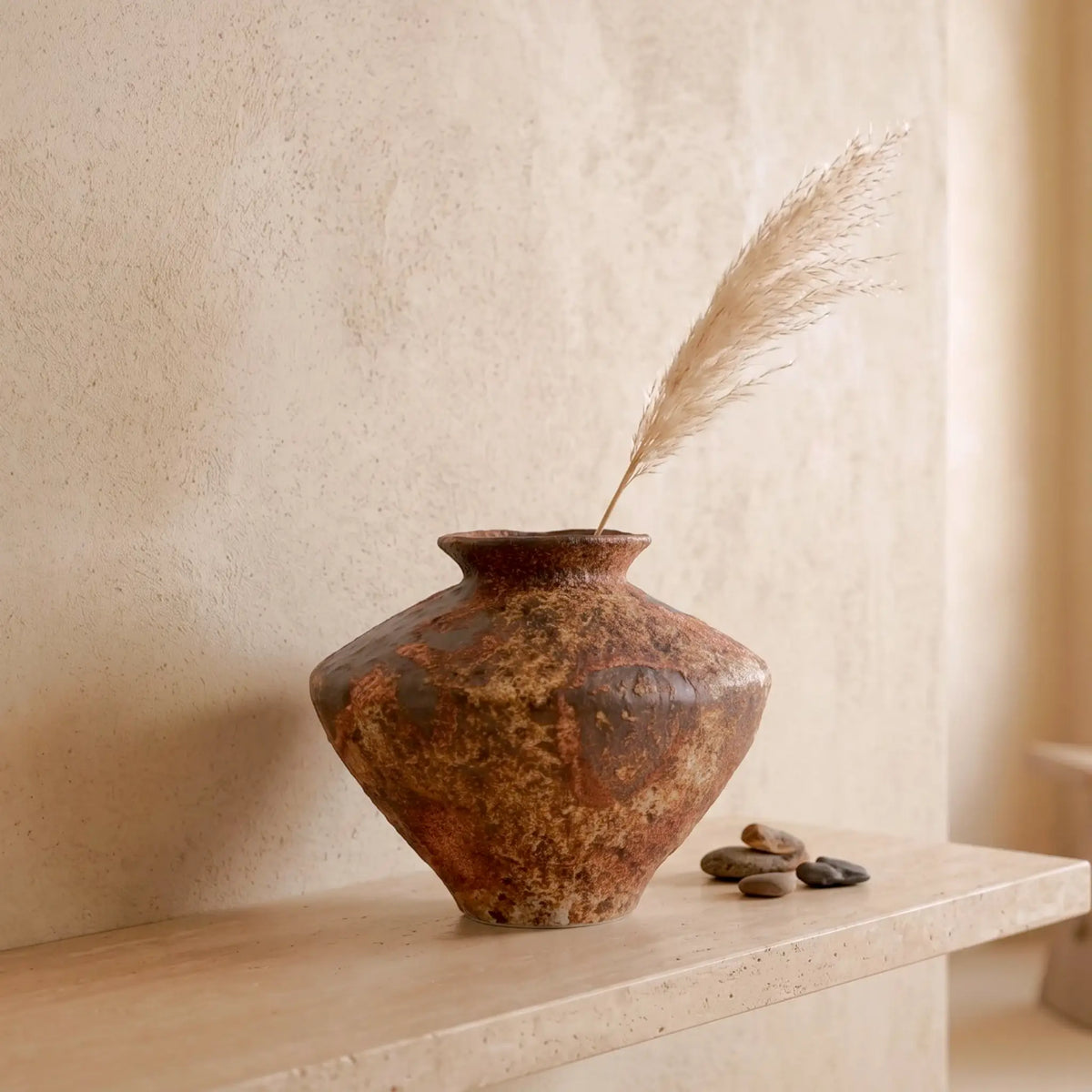 Rust Earth Ceramic Vase