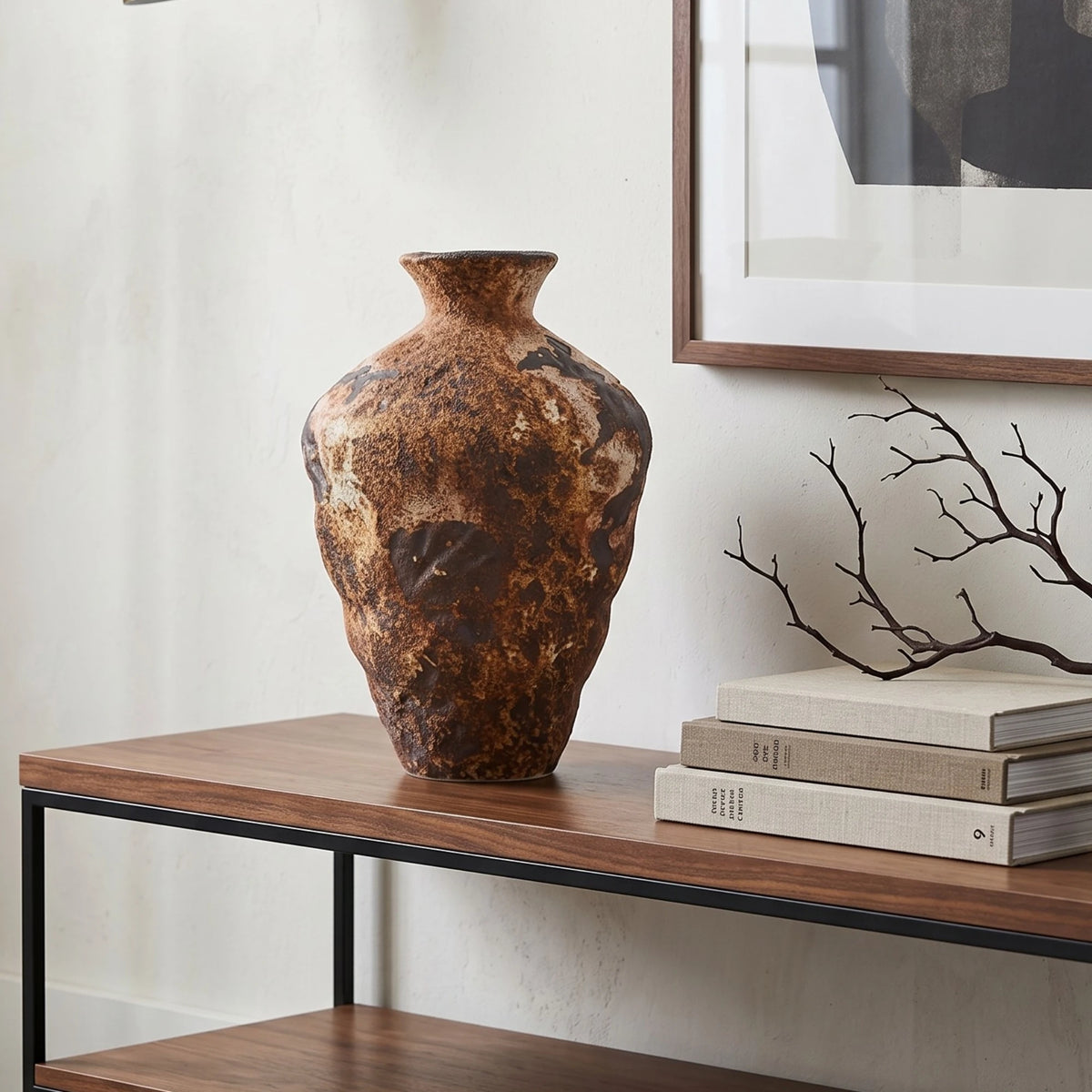 Rust Earth Ceramic Vase