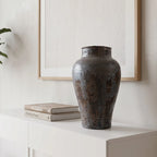Rustic Ash Ceramic Vase