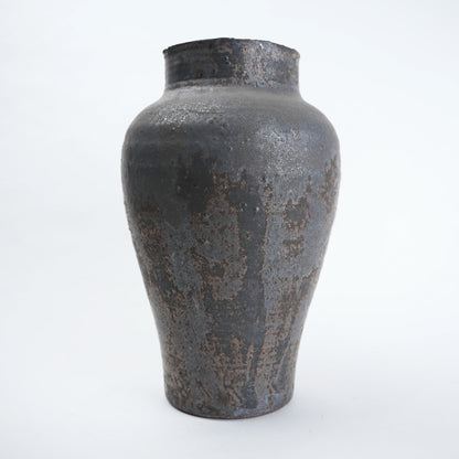 ash brown decorative ceramic vase for living room