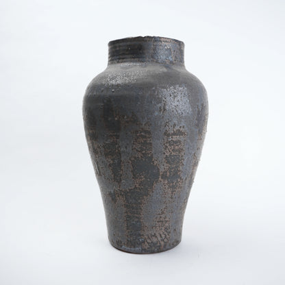 ash brown decorative ceramic vase for living room