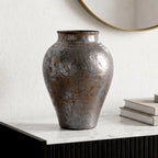 Rustic Ash Ceramic Vase