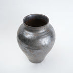 ash brown decorative ceramic vase for living room
