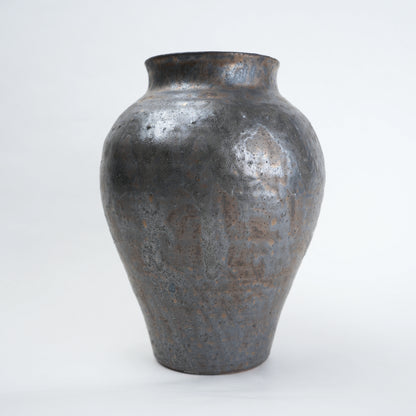 ash brown decorative ceramic vase for living room