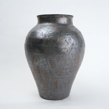 ash brown decorative ceramic vase for living room