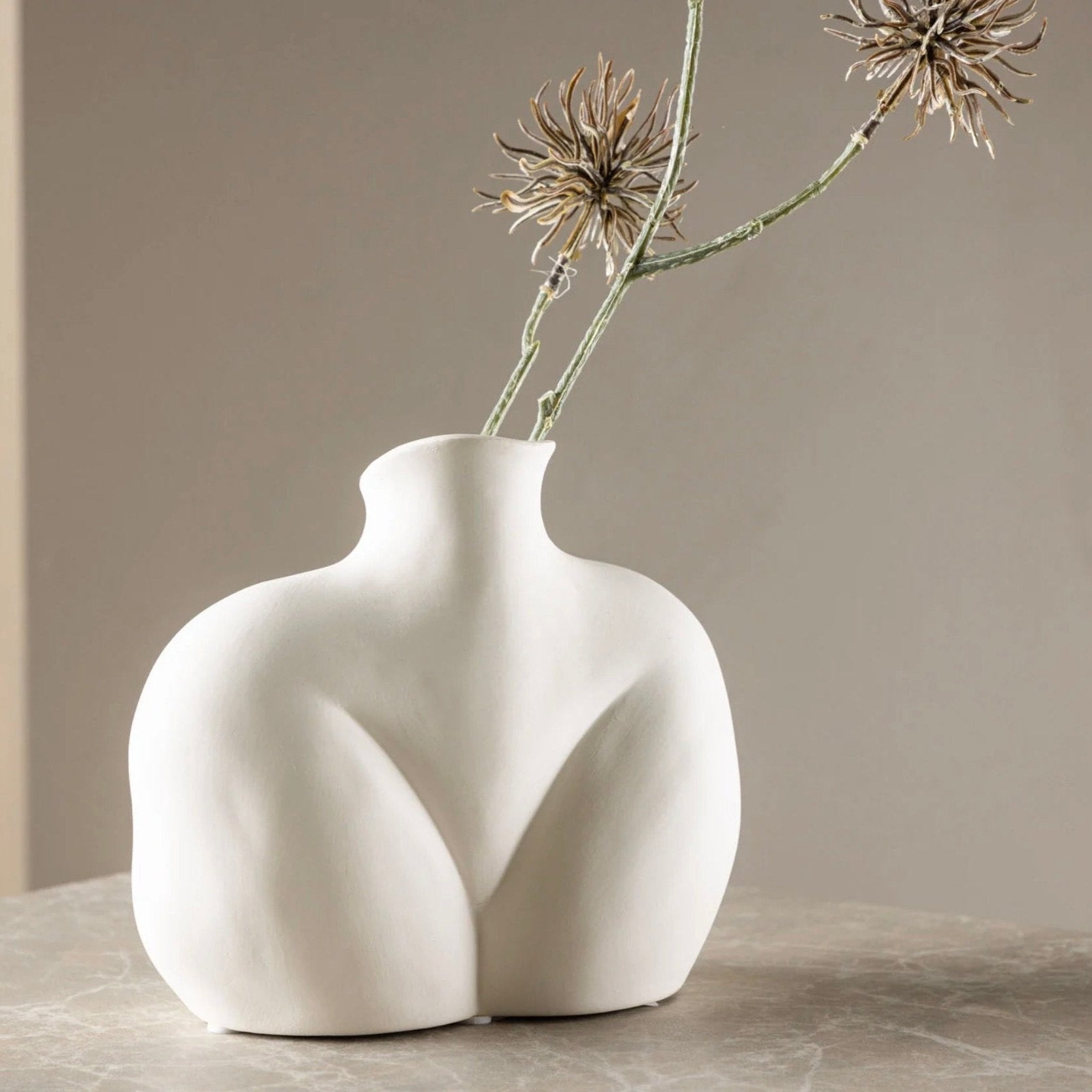 Vitality Curve Vase - Luxury Home Decor