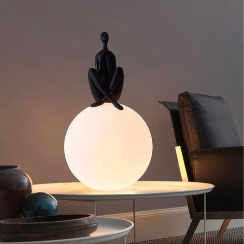 Serenity Glow - Elegant Woman Lamp