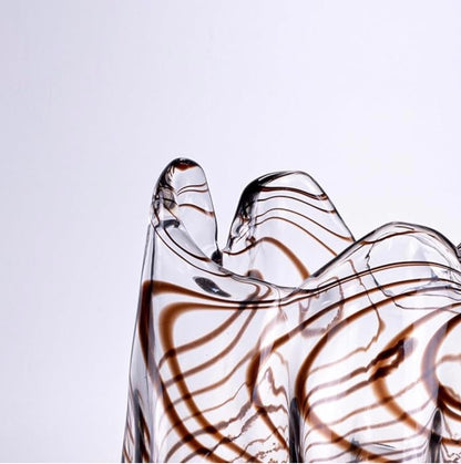 Ethereal Flow Handblown Glass Masterpiece