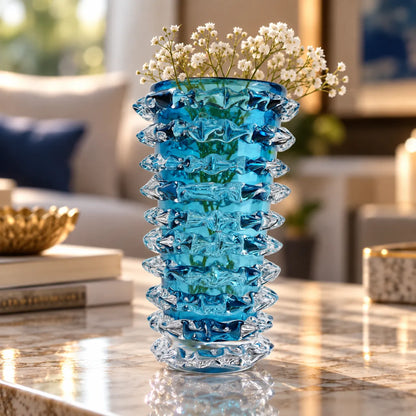 Spiked Glass Vase