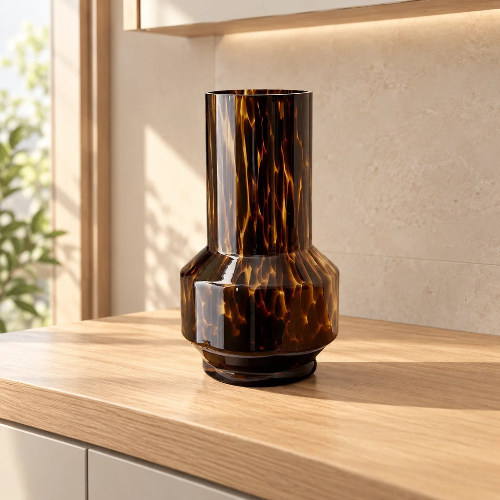 Eclipse Handblown Glass Vase