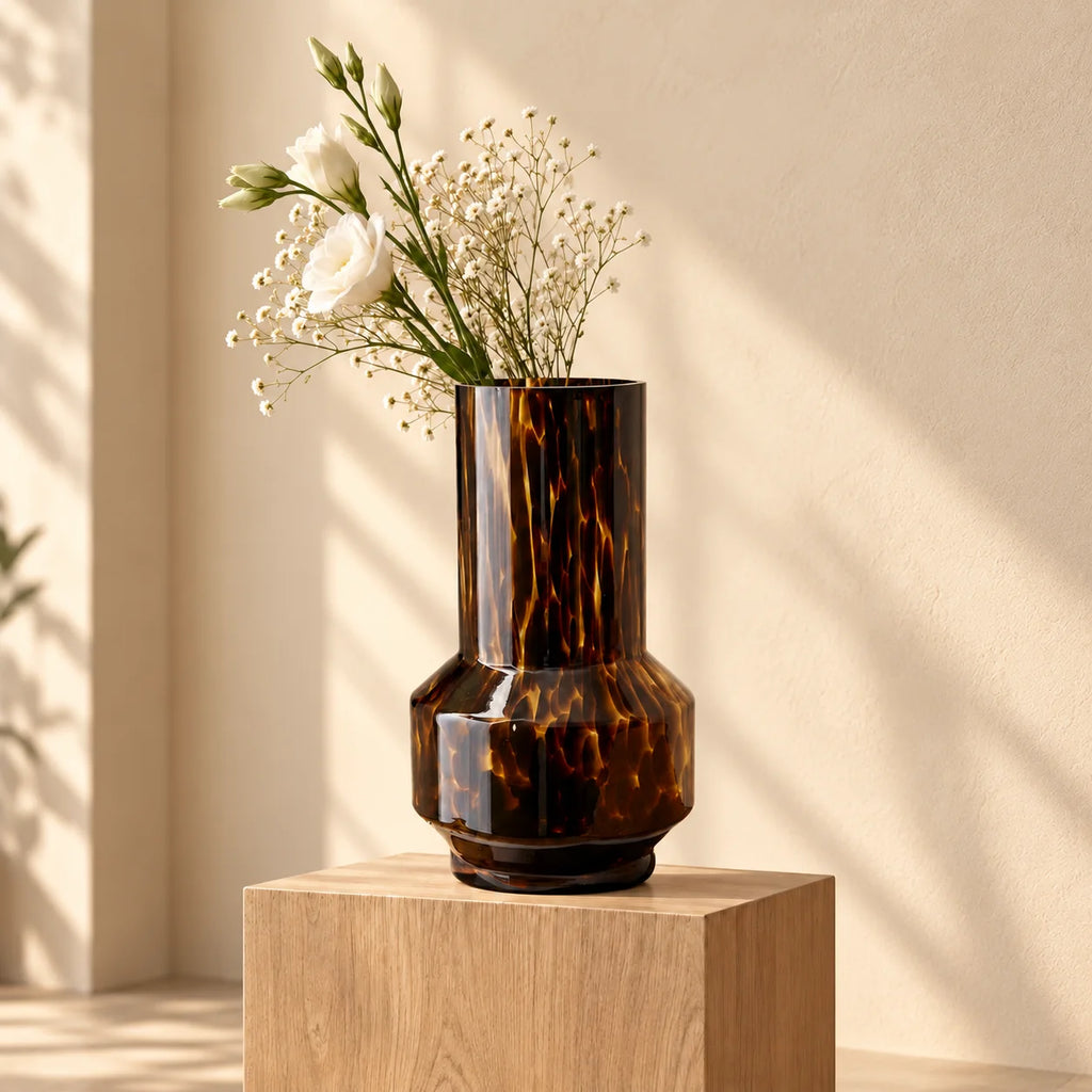 Eclipse Handblown Glass Vase