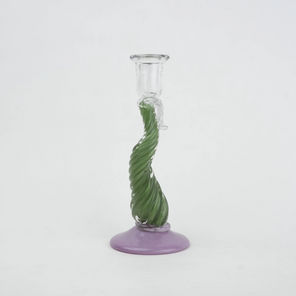 Twist Glow holder elevated, footed base