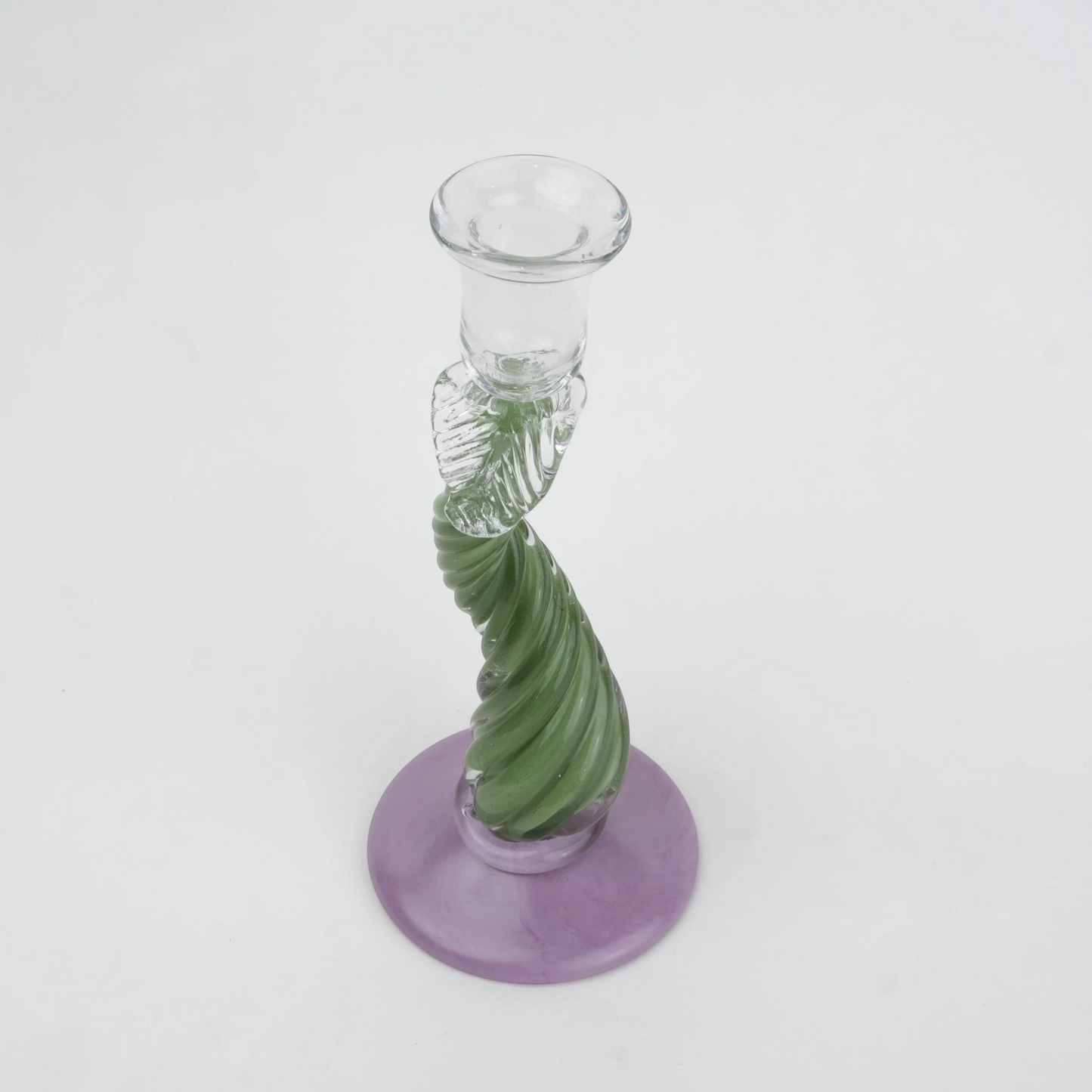 Twist Glow holder top-down, wide base