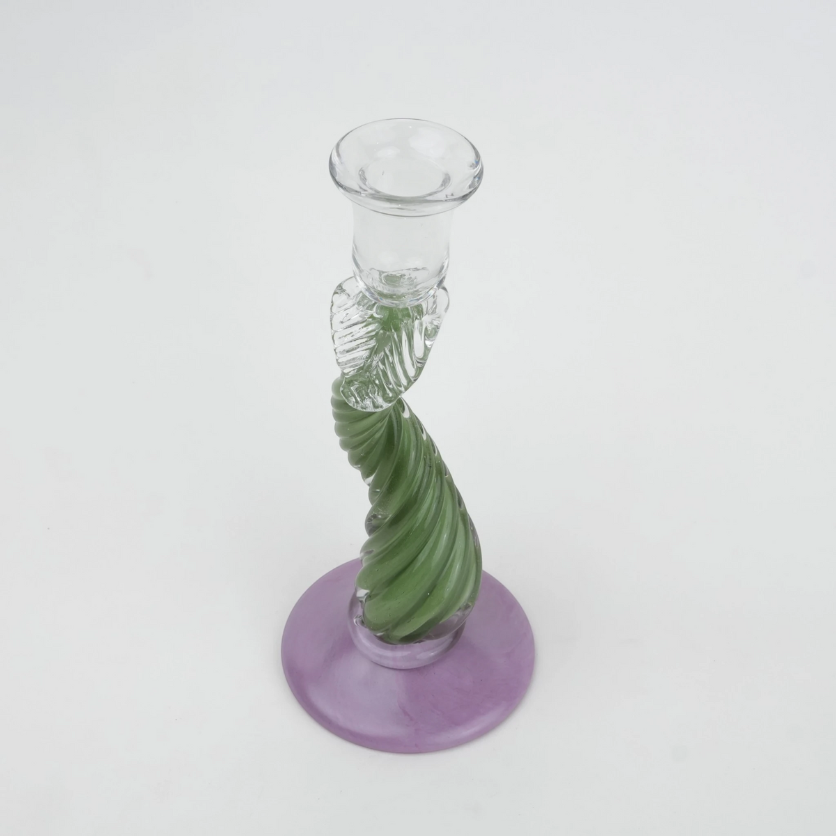Twist Glow holder top-down, wide base