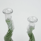Twist Glow Glass Candle Holder