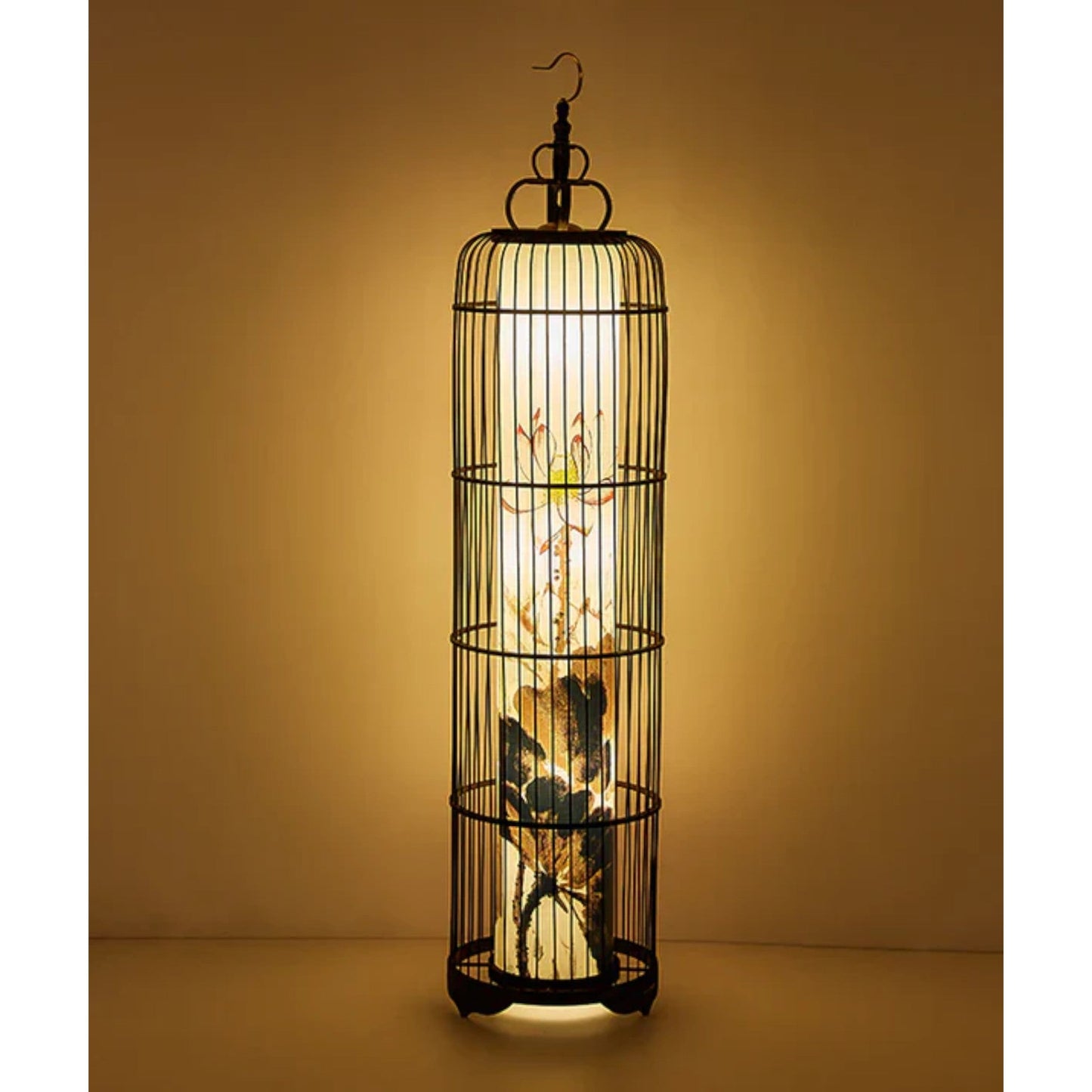 Elegant Crane Sculpture Lamp