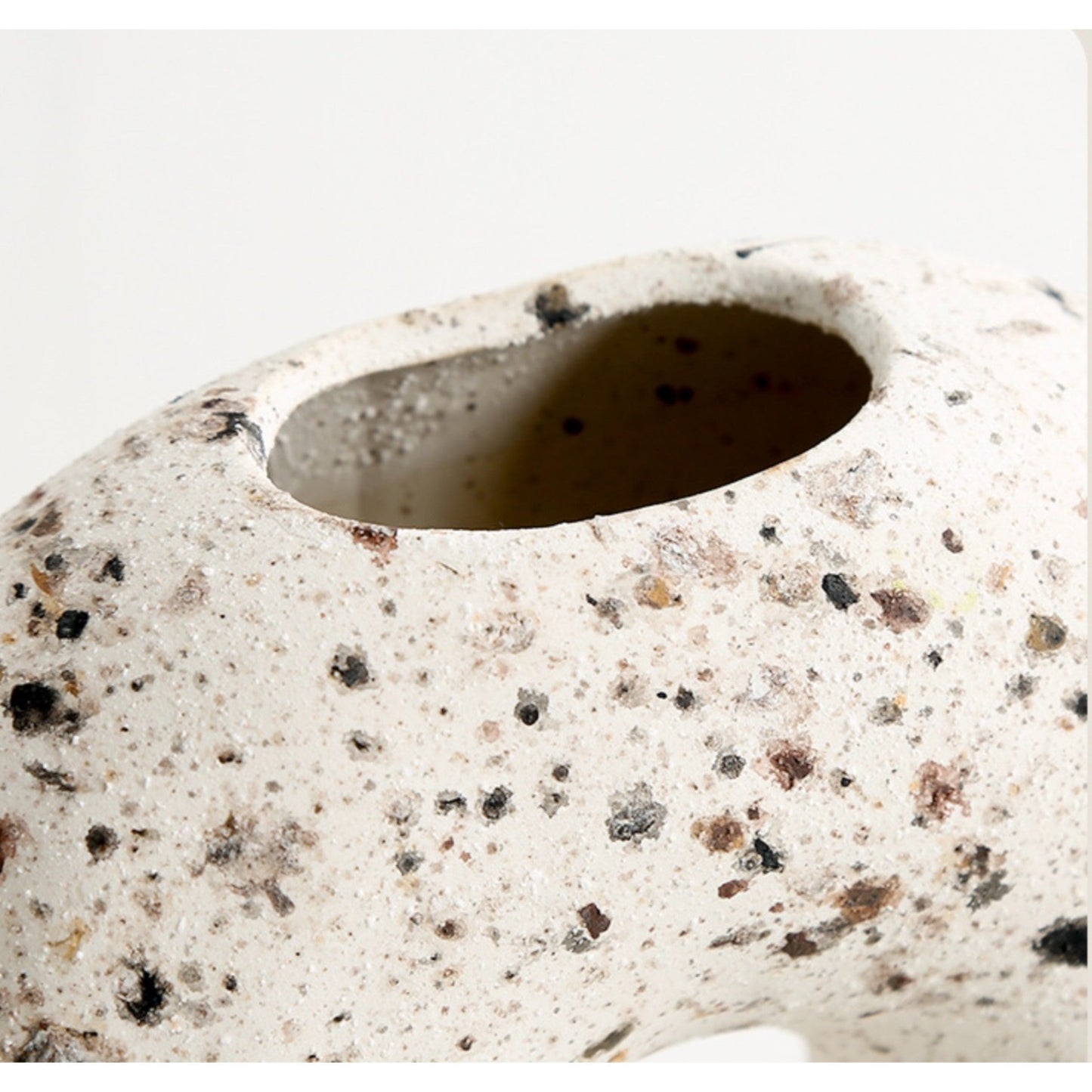 Elegant Natural Stone-Inspired Vase