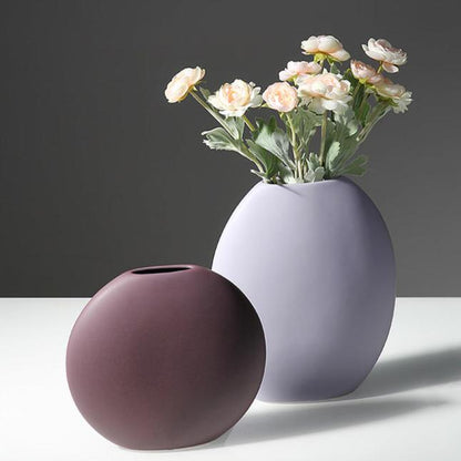 Luminous Stone Vases