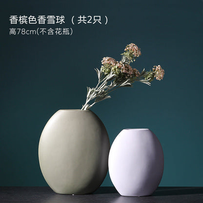 Luminous Stone Vases