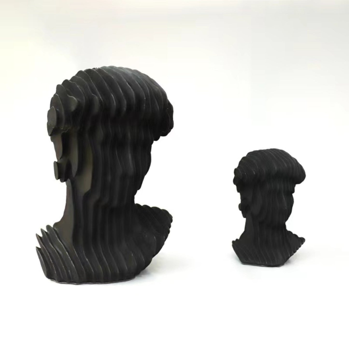 Monochromatic Head Sculpture